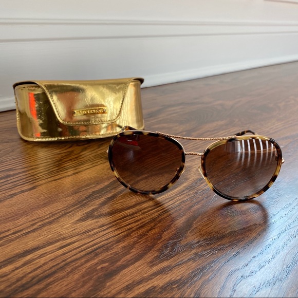 Tory Burch Accessories - Tory Burch Tortoise Shell Sunglasses